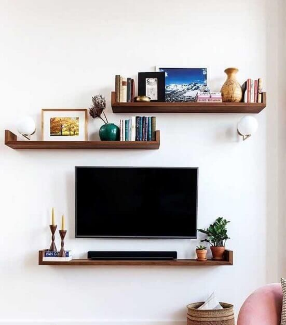 Wall shelves