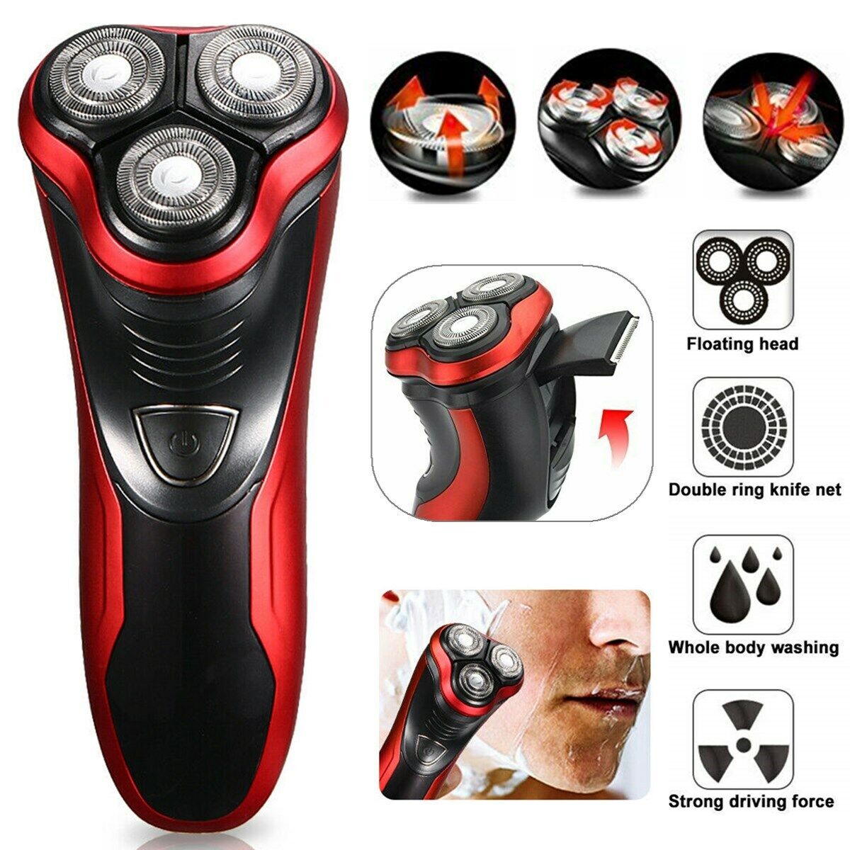 Electric men's shaver Kemei KM-9013