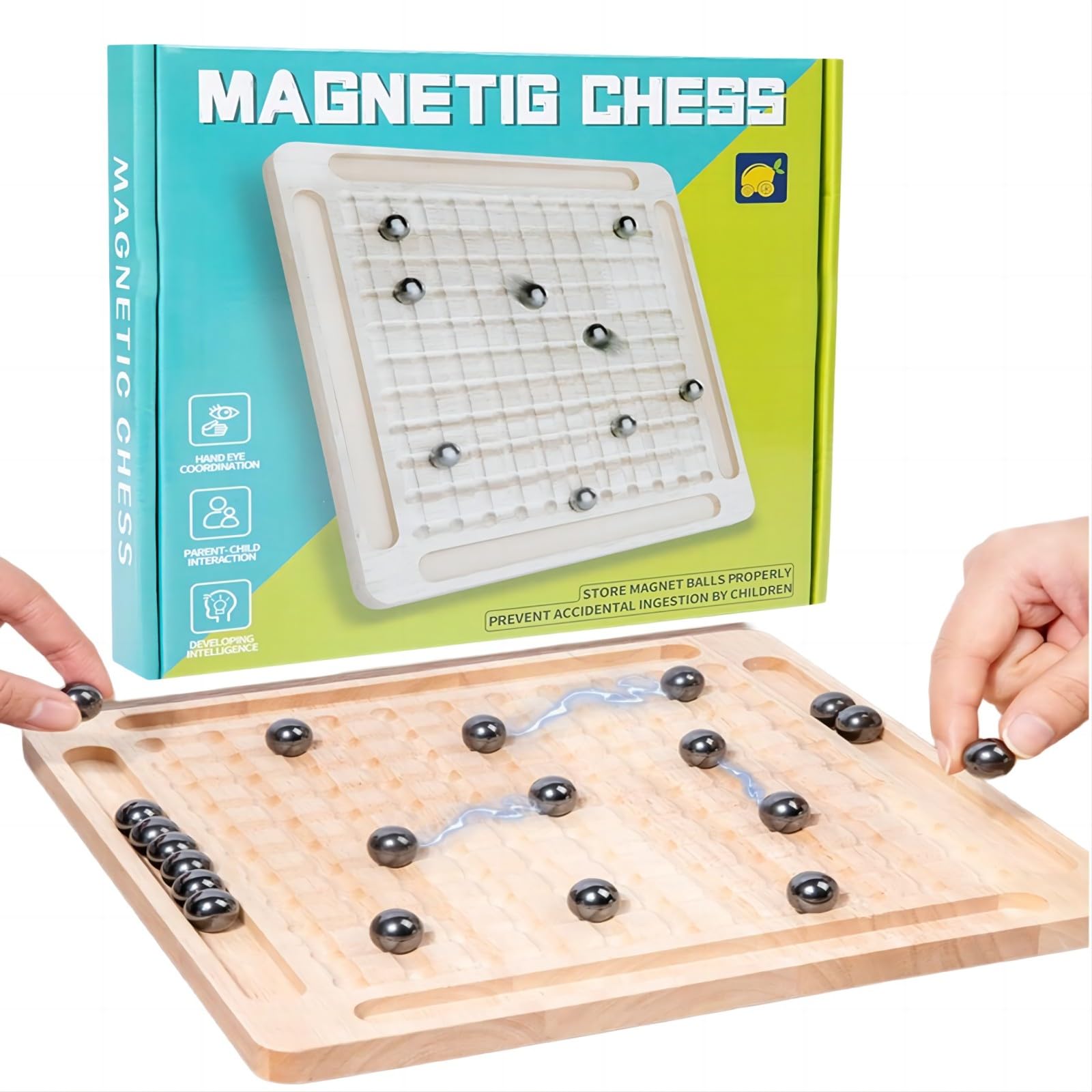 Magnetic chess